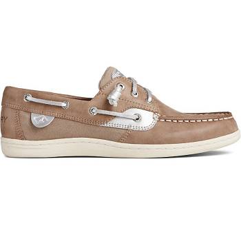 Sperry Songfish Starlight Kožené Hnede - Damske Mokasíny